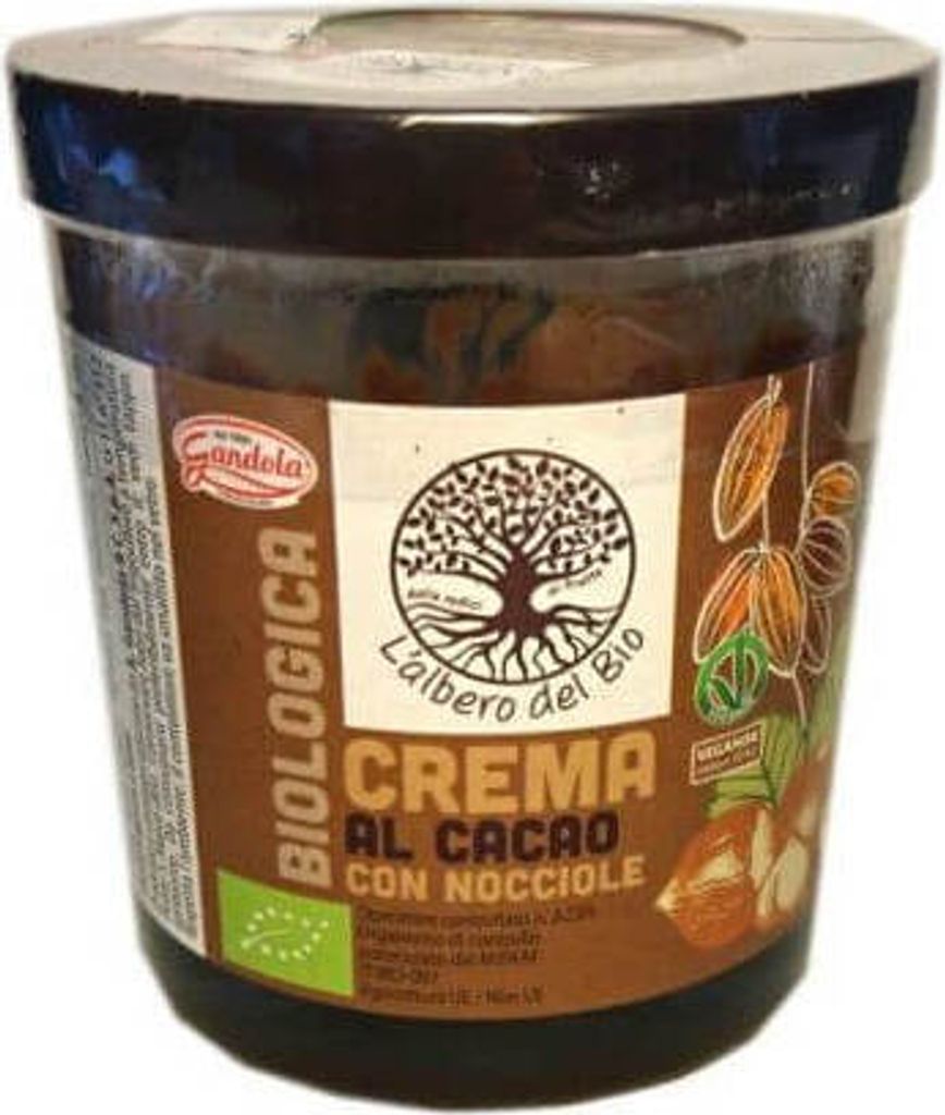 Biogo Chocolate Cream with Hazelnuts vegan 200 g Gandola