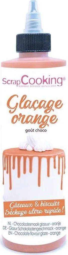 ScrapCooking Chocolate glaze orange 130 g