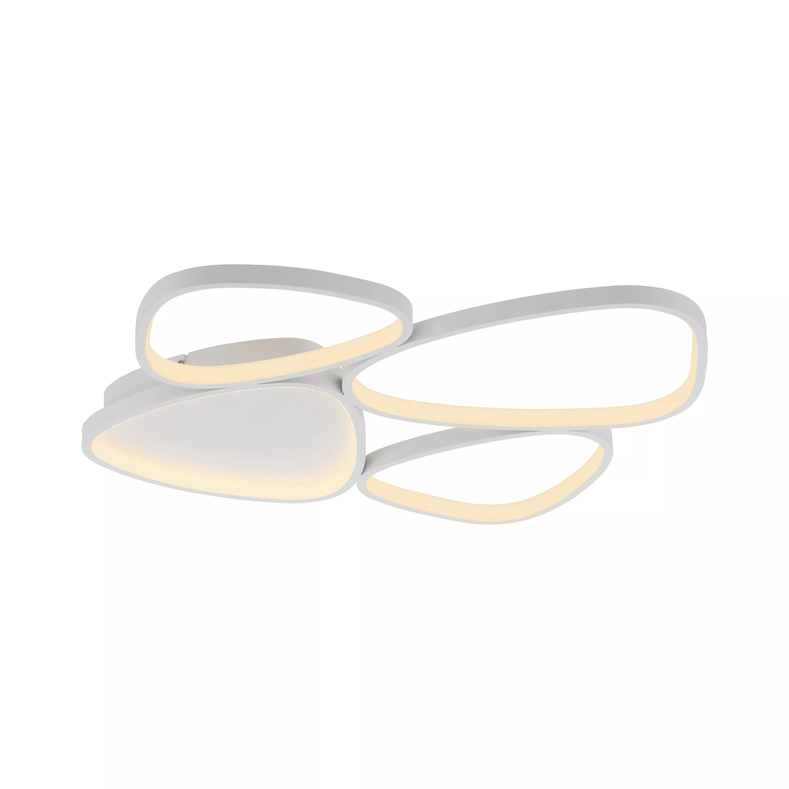 Schoener Wohnen Schöner Wohnen LED ceiling light Pebbles 69.5/66/6.2 cm