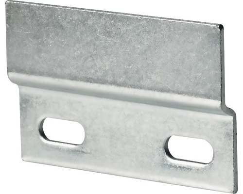 Hettich Cabinet hanging rail, galvanized 46x76 mm, 50 pieces