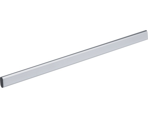 Hettich Oval cabinet tube, 900 mm, steel silver-gray, 1 piece
