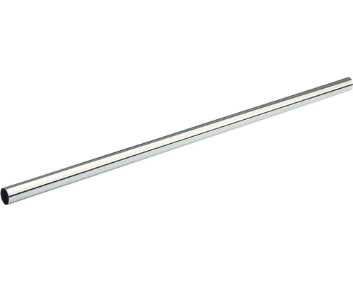 Round chrome-plated wardrobe tube Ø 20 mm 1.5 m