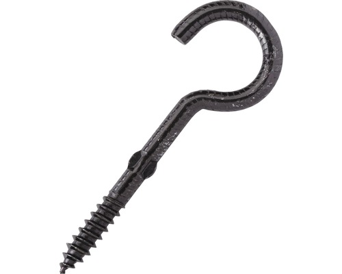 Dresselhaus Screw hooks curved rustic 5x80 mm 25 pieces
