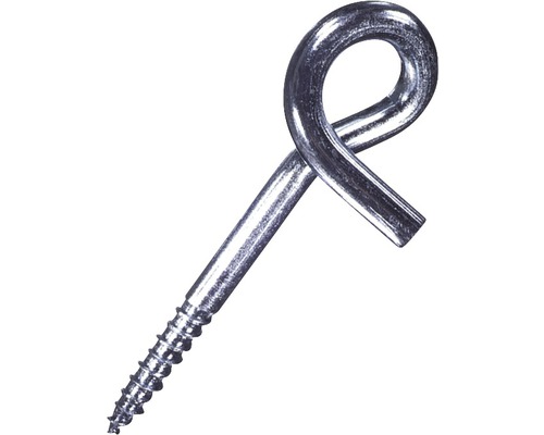 Dresselhaus Screw hooks, spiral design 10x140 mm, 5 pieces