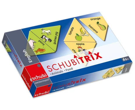 SCHUBITRIX English “Animals & Food”