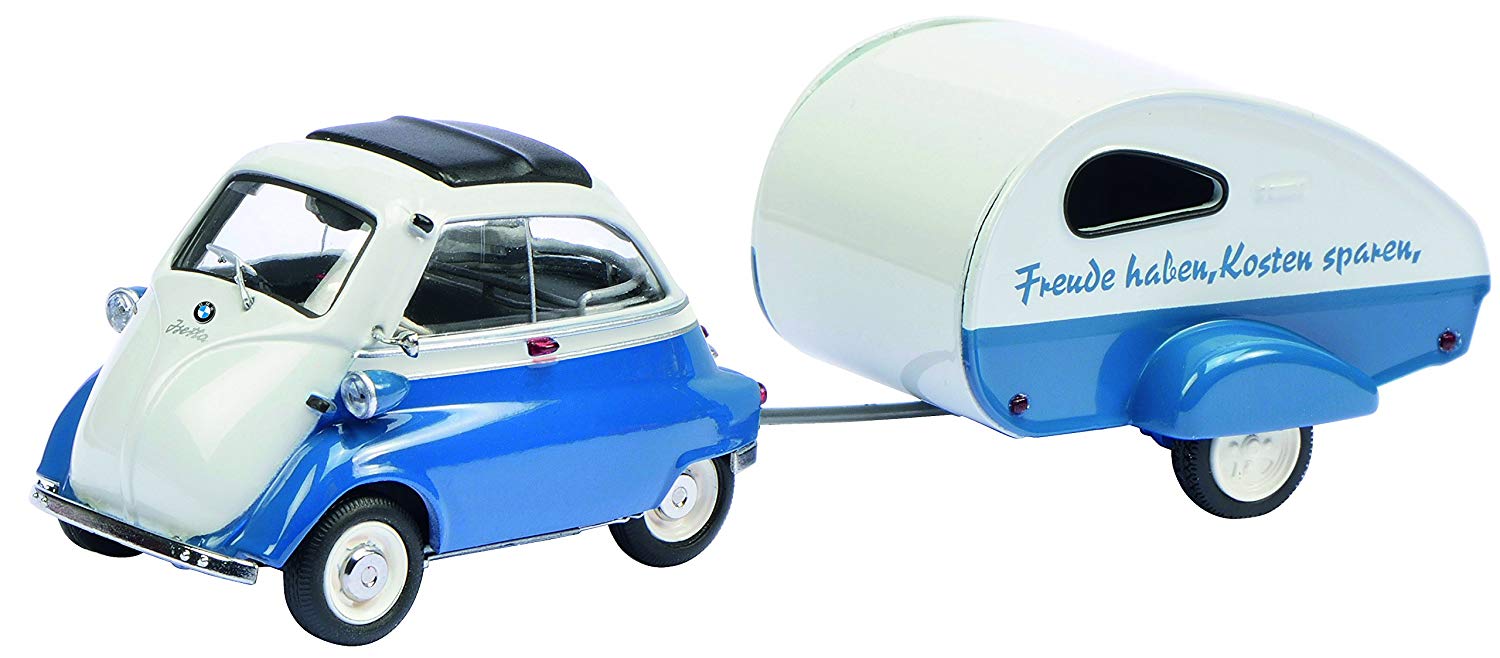 Schuco 450211500 – Bmw Isetta 1: 43 Scale Blue/White