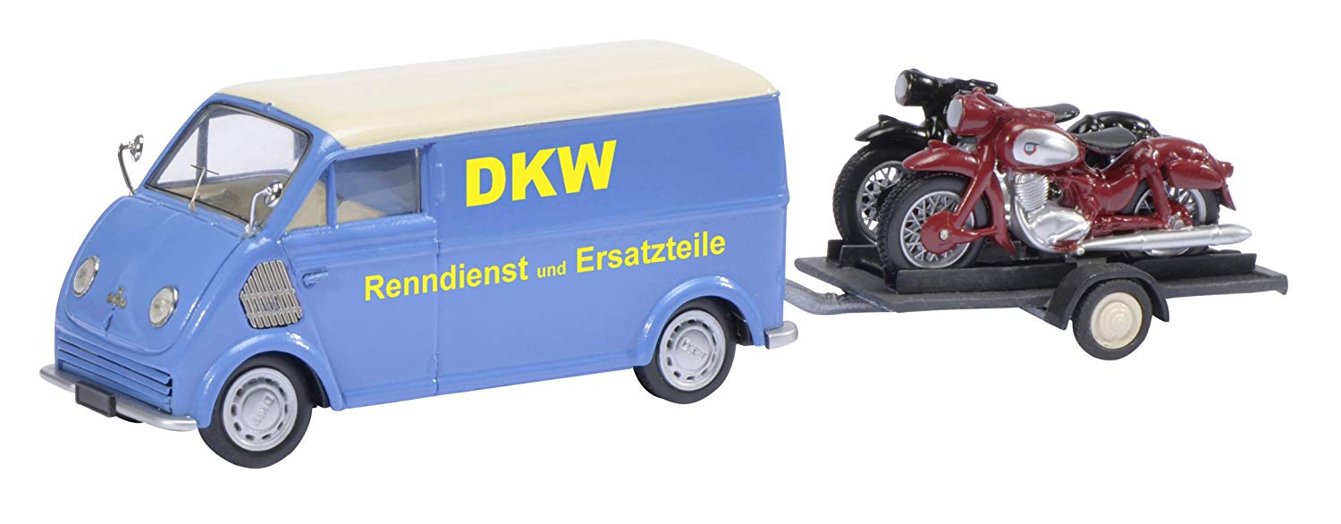 Schuco 450238800 Dkw Quick Truck, Vehicle, Scale 1: 43