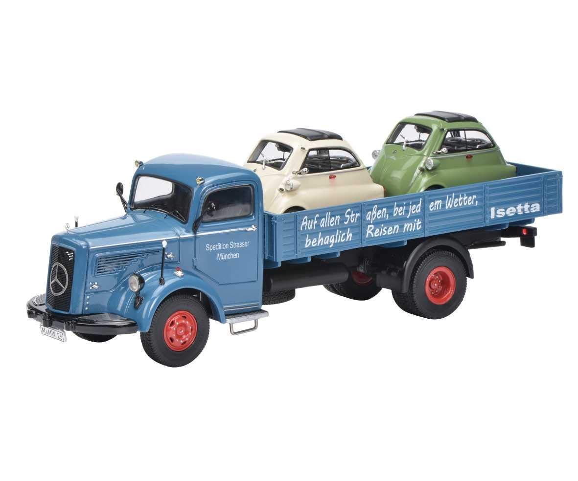 Schuco 450304800 Mercedes-Benz L6600 – Isetta Delivery Vehicle