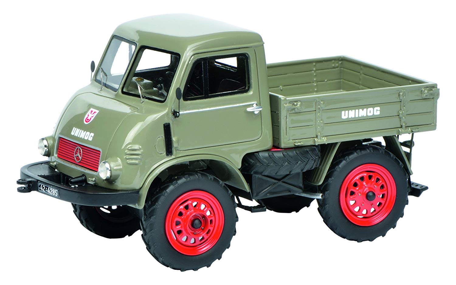 Schuco 450895900 – Mercedes Benz Unimog U401 Vehicle, 1: 32