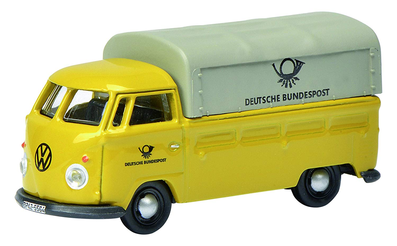 Schuco 452620200 "German Post Volkswagon Camper Van Model Car 1: 87