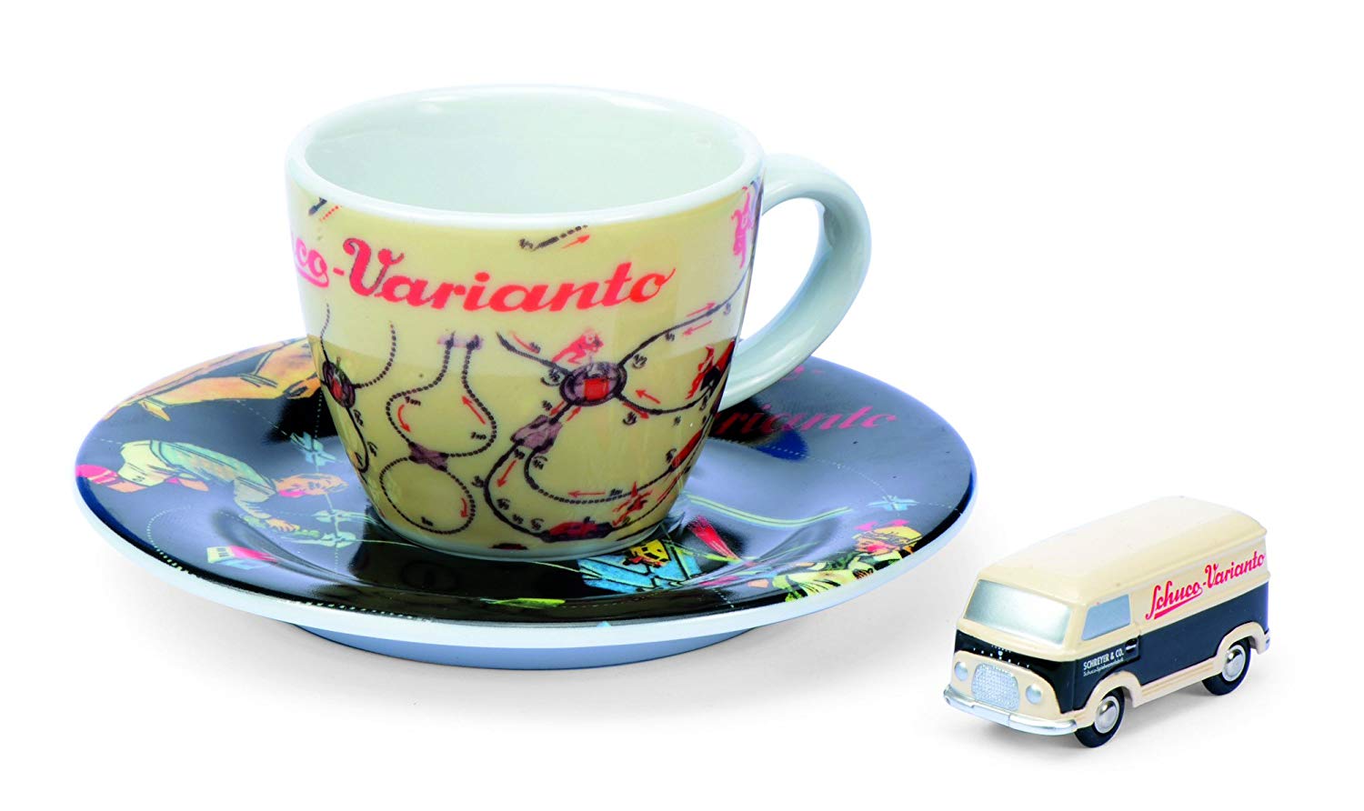 Schuco Piccolo 450986500 Espresso Cup With Ford Fk Kit, Multi-Color