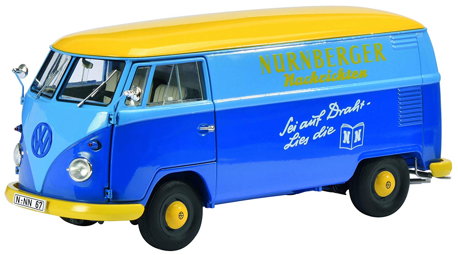 Schuco Vw T1 Nürnberger Nachrichten 1:18 Limited Edition 1000 Collectors Mo