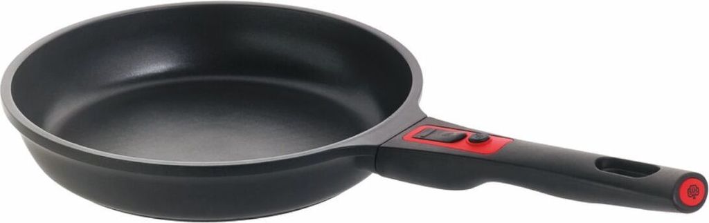 Schulte-Ufer Switch frying pan with detachable handle, pan, cast aluminum, black, 20 cm, 1626-20 i
