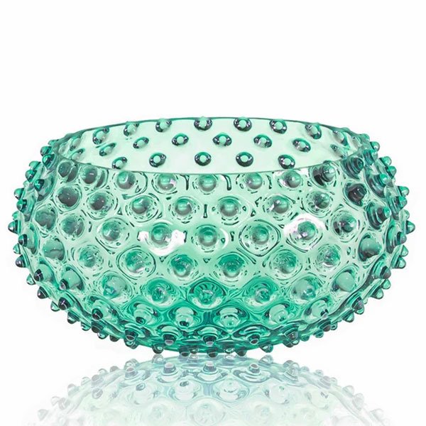 Bowl Hobnail Beryl Green by Klimchi Studio