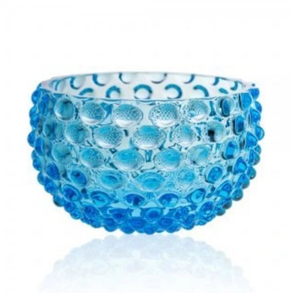 Hobnail Bowl Azure (11.5cm) by Klimchi Studio