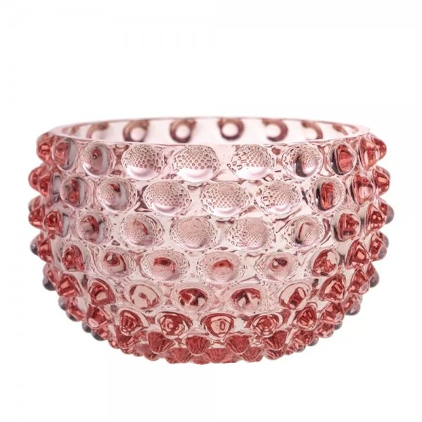 Hobnail Rosaline Rosa bowl (11.5cm) by Klimchi Stu