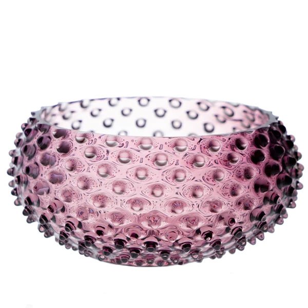 Bowl Hobnail Underlay Violet by Klimchi Studio - e