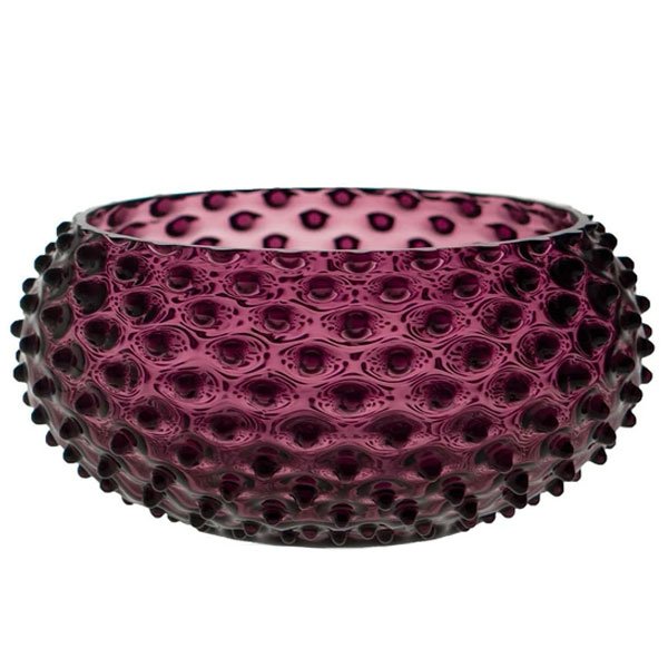 Bowl Hobnail Violet by Klimchi Studio