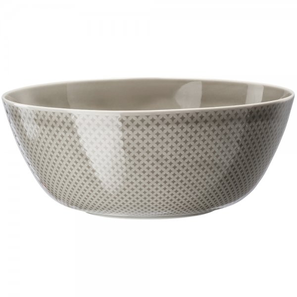 Junto Pearl Grey bowl (26cm) Rosenthal