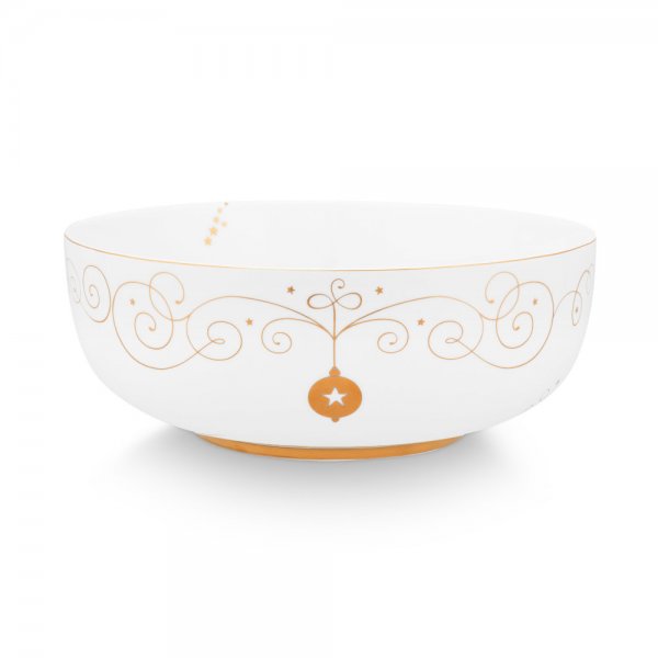 Royal Winter White Bowl (23cm) by Pip Studio