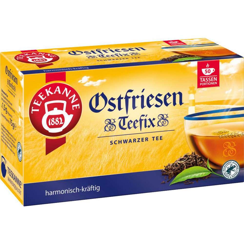 Teekanne Black tea Ostfriesen TeeFix, harmonious and strong