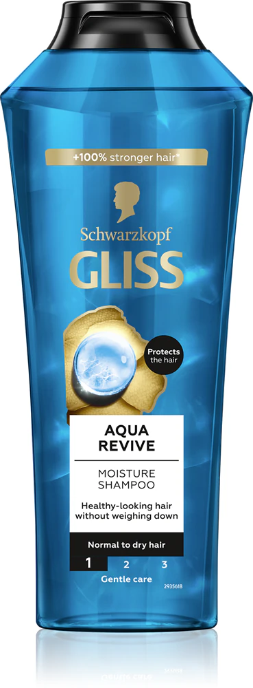 Schwarzkopf Gliss Aqua Revive Shampoo For normal to dry hair