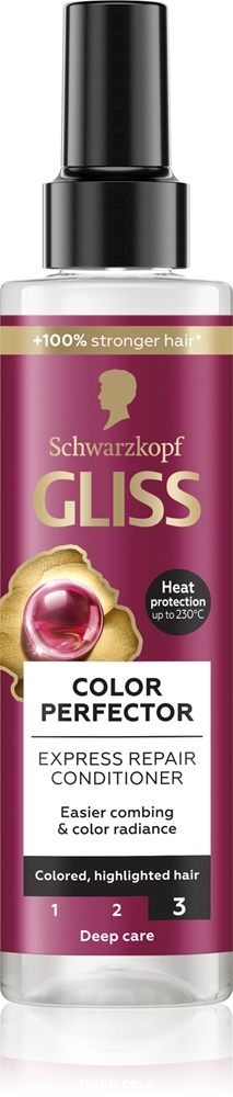 Schwarzkopf Gliss Color Perfector regenerating balm for colored hair or strands