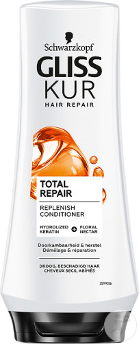 Schwarzkopf Gliss Kur Total Repair Conditioner for Damaged Dry Hair 200ml