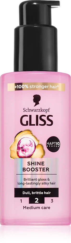 Schwarzkopf Gliss Liquid Silk Serum without rinsing for more shine and strength of the hair