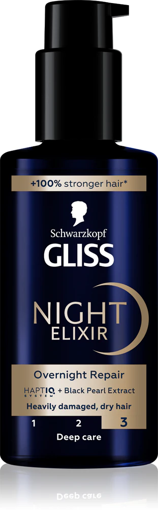 Schwarzkopf Gliss Night Elixir leave-in elixir for damaged hair