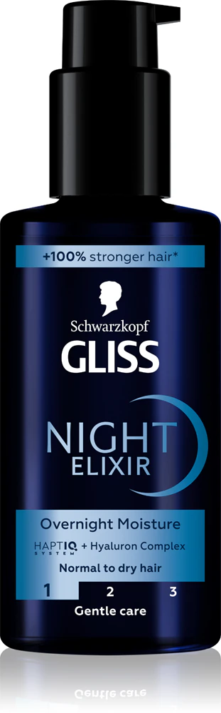 Schwarzkopf Gliss Night Elixir leave-in elixir for dry hair