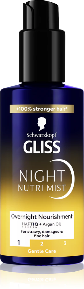 Schwarzkopf Gliss Oil Nutritive Hairspray for the Night
