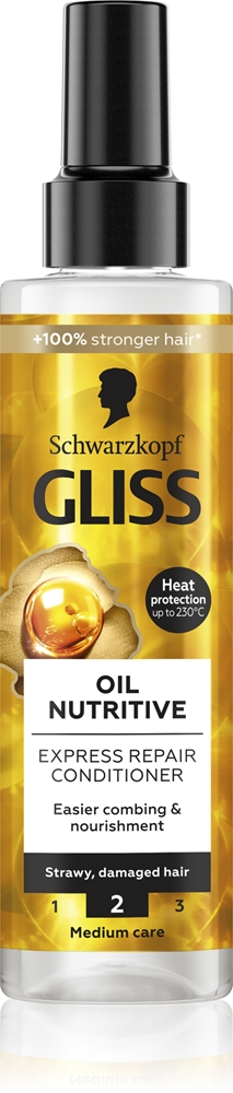 Schwarzkopf Gliss Oil Nutritive regenerating balm for unyielding and damaged hair