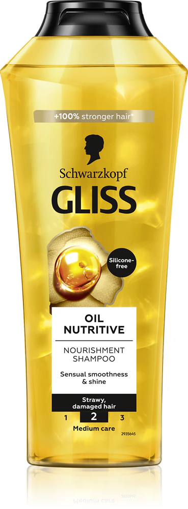 Schwarzkopf Gliss Oil Nutritive Shampoo with nourishing effect with oil