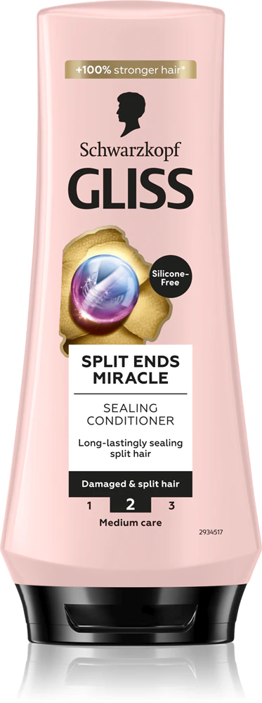 Schwarzkopf Gliss Split Ends Miracle regenerating conditioner for dry hair ends