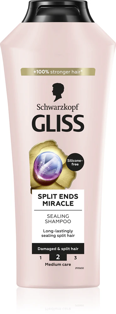 Schwarzkopf Gliss Split Ends Miracle Regenerating Shampoo for dry hair ends