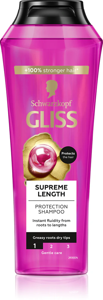 Schwarzkopf Gliss Supreme Length Protective Shampoo for long hair
