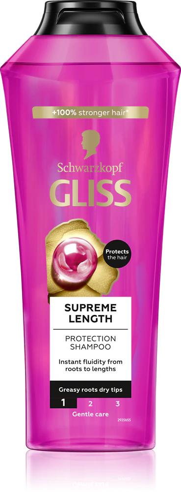 Schwarzkopf Gliss Supreme Length Protective Shampoo for Long Hair