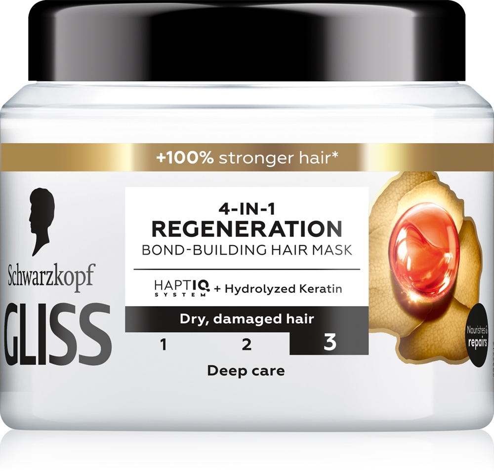 Schwarzkopf Gliss Total Repair Regenerating Mask for dry and damaged hair