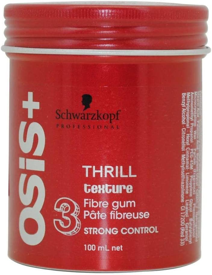 Schwarzkopf OSiS Thrill Fibre Gum Hair Wax Tin 100ml