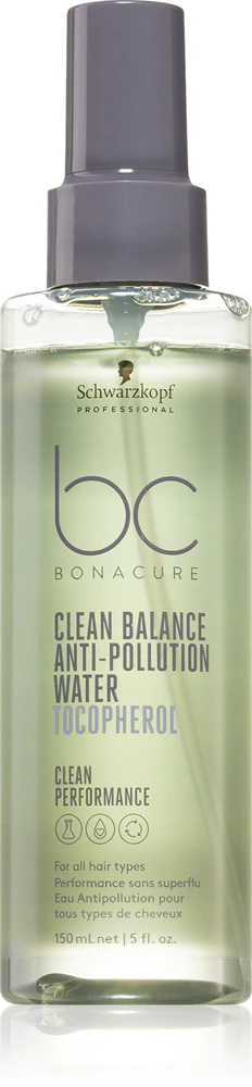 Schwarzkopf Professional BC Bonacure Clean Balance hairspray for deep cleansing