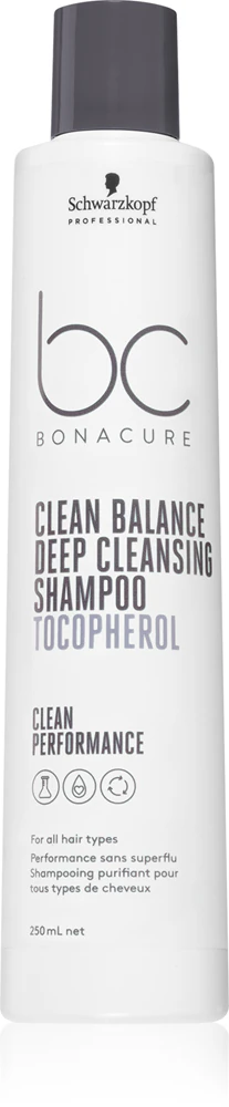 Schwarzkopf Professional BC Bonacure Clean Balance deep cleansing shampoo
