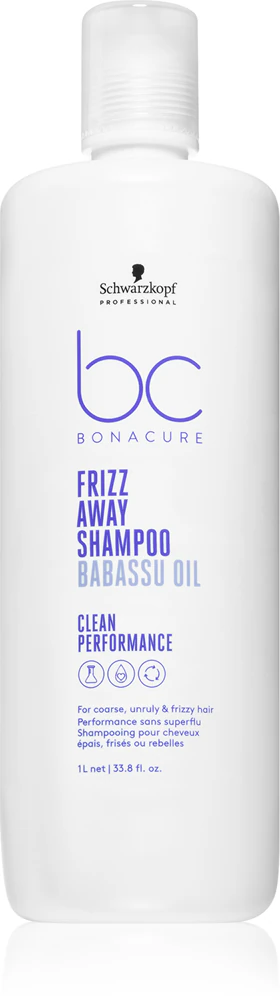 Schwarzkopf Professional BC Bonacure Frizz Away Shampoo Shampoo for unruly and damaged hair