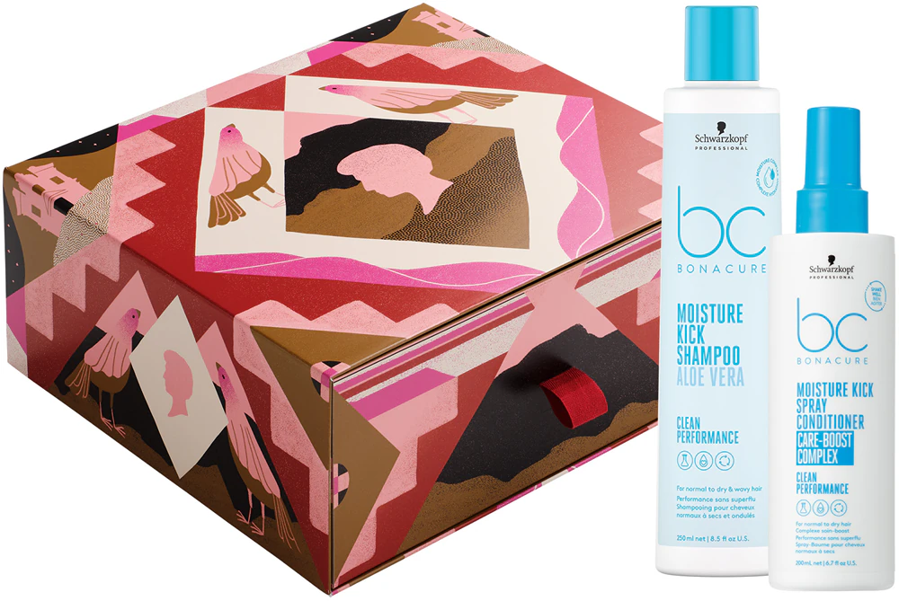 Schwarzkopf Professional BC Bonacure Moisture Kick Gift Set for intensive hydration