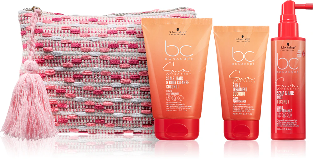 Schwarzkopf Professional BC Bonacure Sun Protect Travel Set (for hair stressed by the sun)