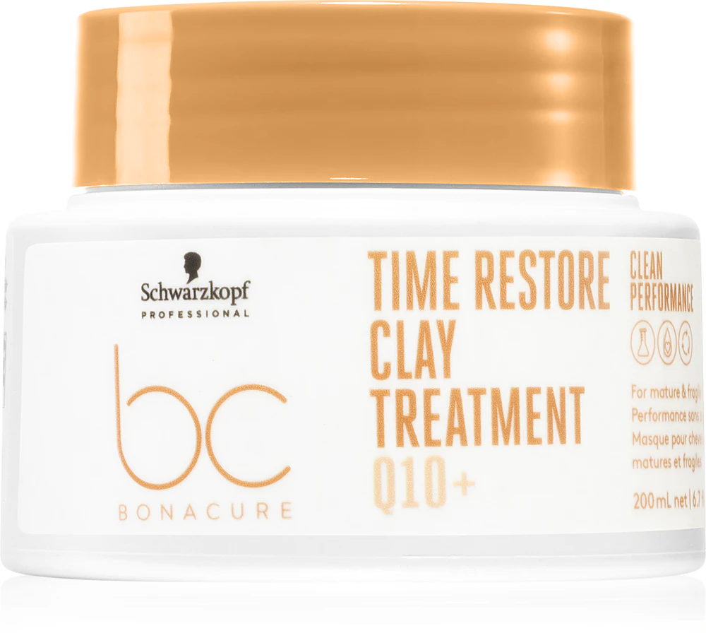 Schwarzkopf Professional BC Bonacure Time Restore mask with clay minerals for mature hair