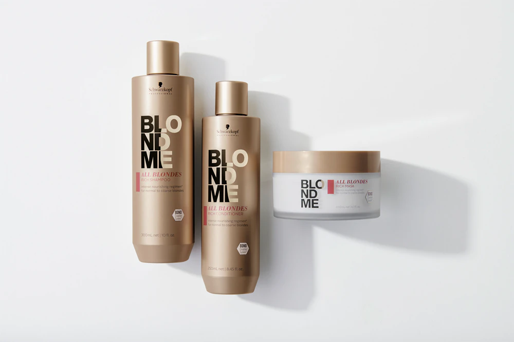 Schwarzkopf Professional Blondme All Blondes Rich the nourishing conditioner for coarse hair