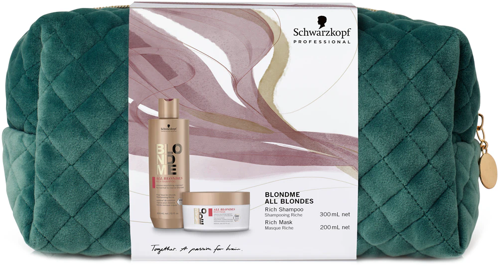 Schwarzkopf Professional Blondme All Blondes Rich Gift Set for Coarse Hair