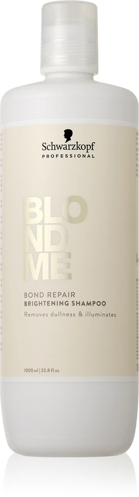 Schwarzkopf Professional Blondme Bond Repair Brightening Shampoo, brightening shampoo for blonde hair 1000ml