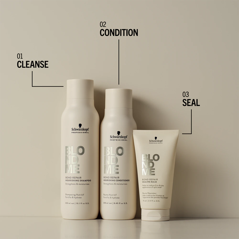 Schwarzkopf Professional Blondme Bond Repair Nourishing Shampoo intensive, nourishing shampoo for blonde hair